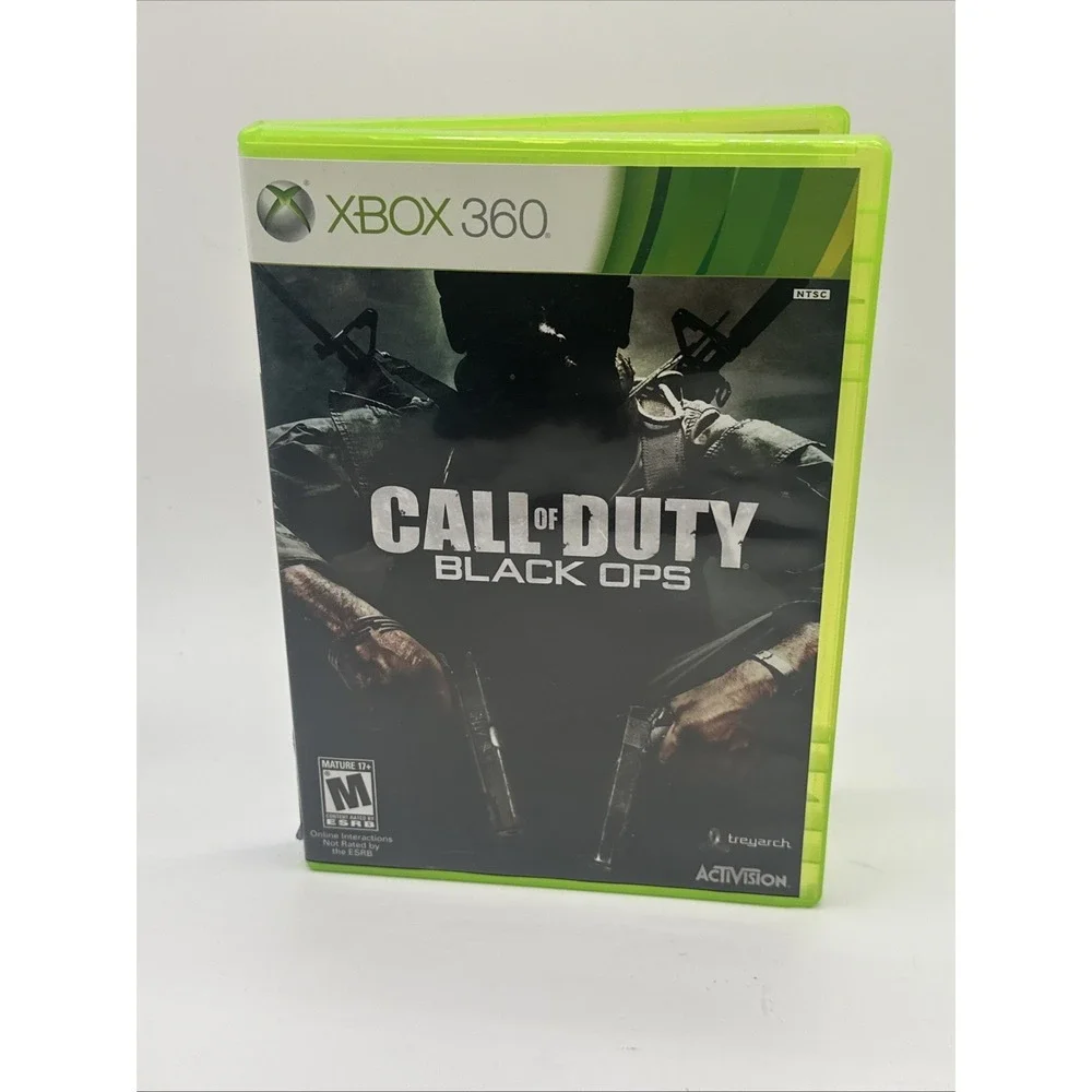 Call of Duty: Black Ops (Microsoft Xbox 360, 2010) Game, Read Desc, Works